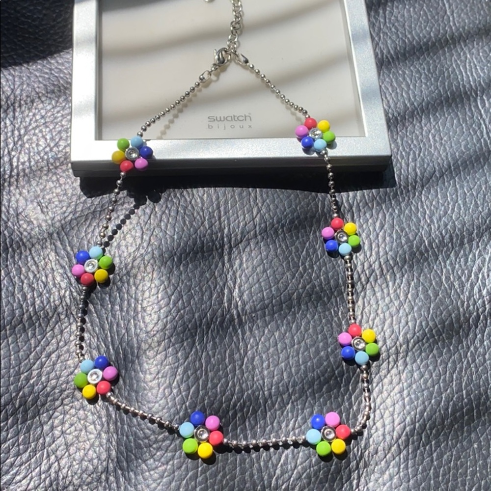 Swatch Flower Necklace